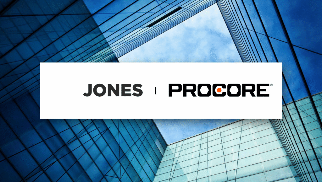jones and procore logos