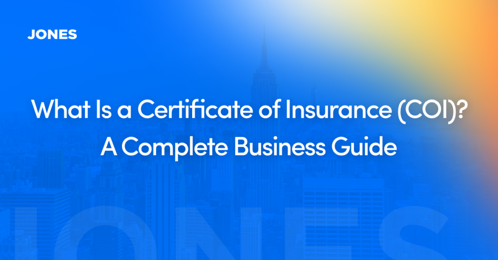 What is a certificate of insurance (COI)?